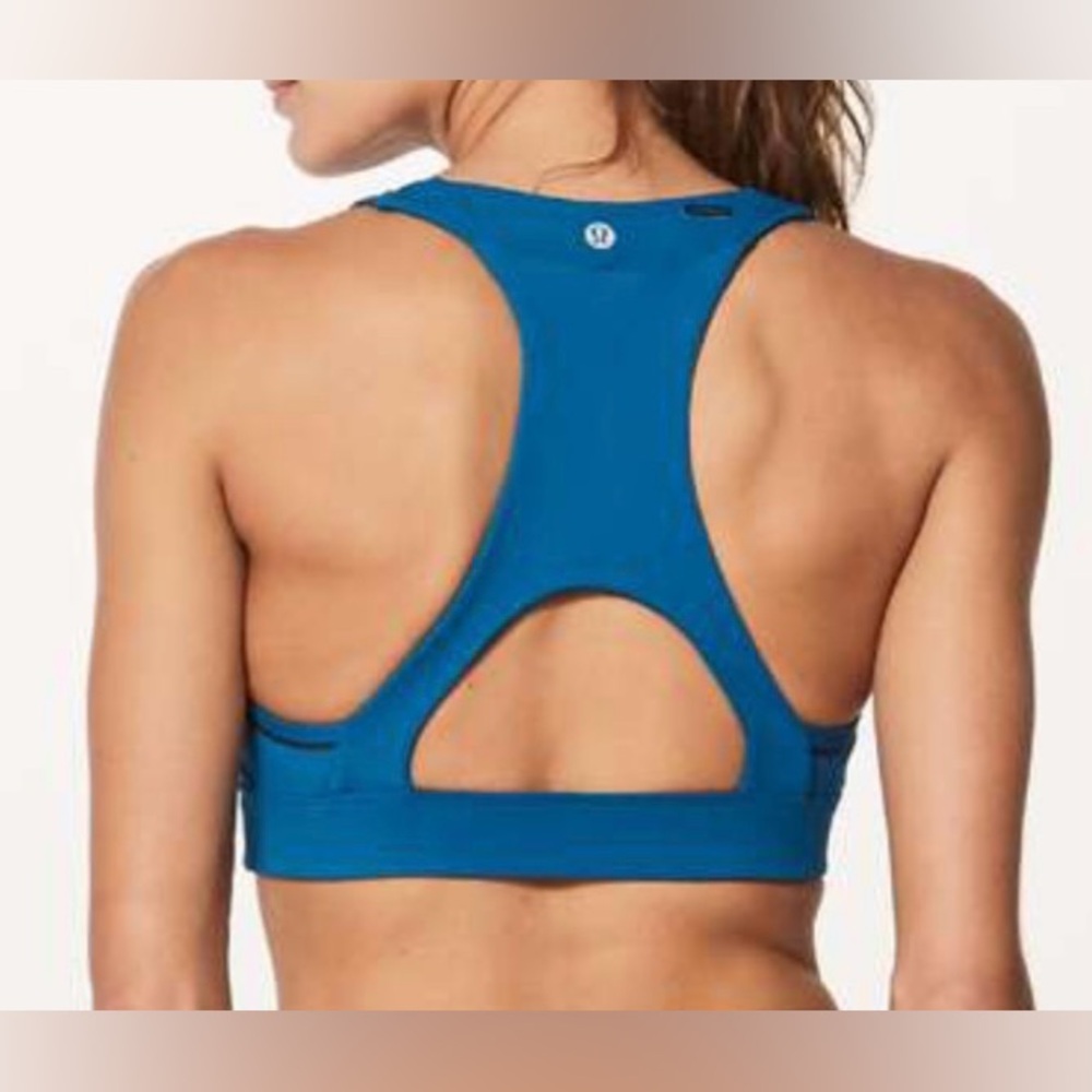 Lululemon Pace Perfect Bra In Whirlpool/Jaded Size 6